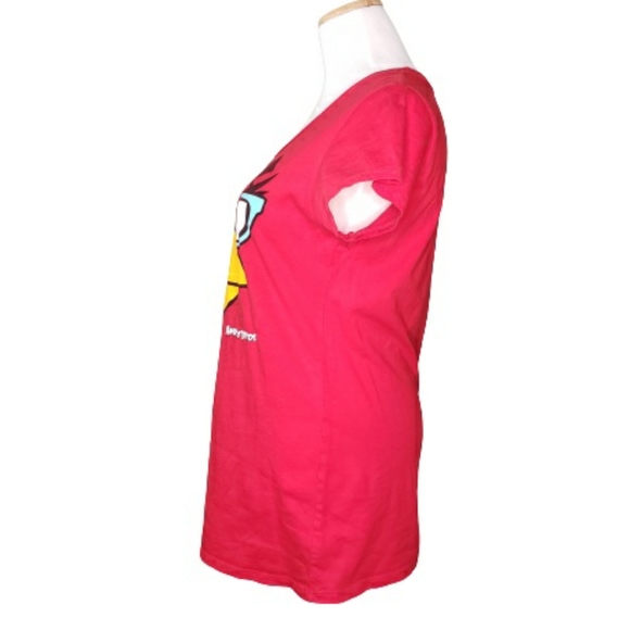 ⭐B1G1 FREE Fifth Sun Angry Birds Shirt Red Yellow Black White 2XL Summer - Picture 3 of 5